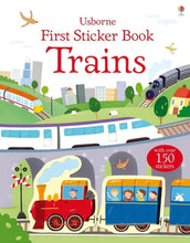 First Sticker Books 196 TOYS CHILD Usborne Books Trains 