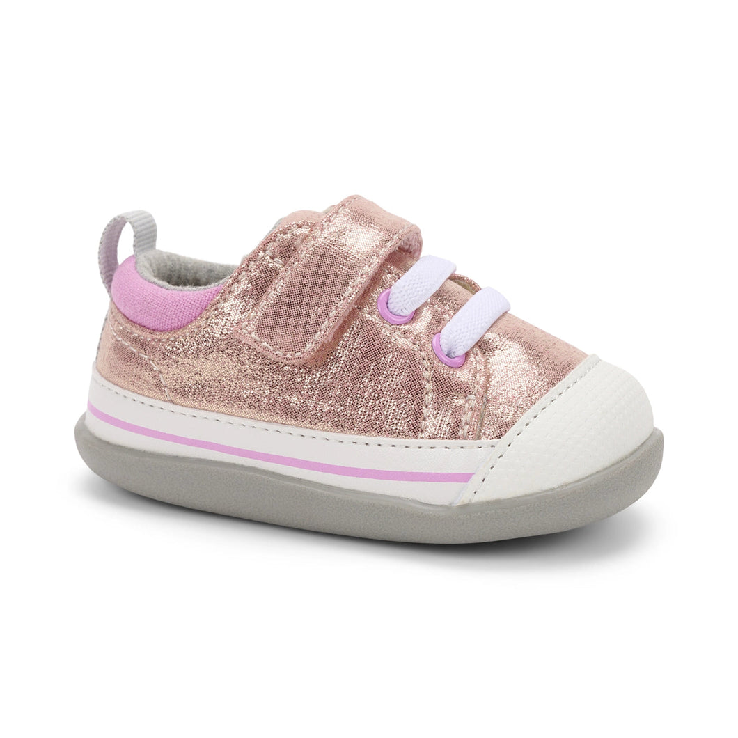 First Walker: Rose Shimmer 100 ACCESSORIES BABY See Kai Run 4 shoe 