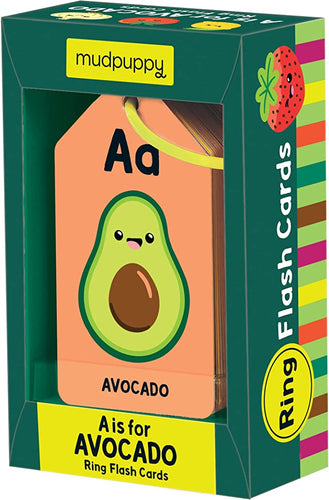 Flashcards 191 GIFT BABY Mudpuppy A Is For Avocado 