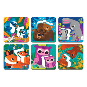 Forest Babies-Match-Up Puzzles 196 TOYS CHILD Mudpuppy 