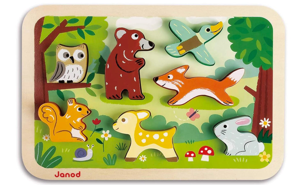 Forest Chunky Puzzle - Pitter Patter