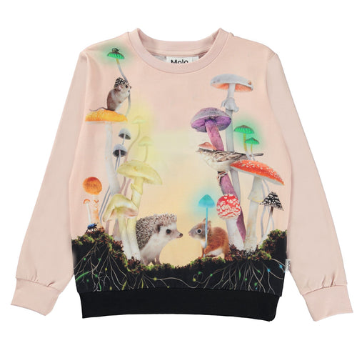 Forest Meeting Sweatshirt 150 GIRLS APPAREL 2-8 Molo 4 