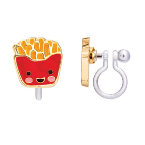 French Fry Earrings 110 ACCESSORIES CHILD Girl Nation Clip-On 