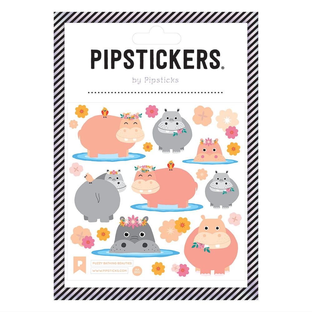 Fuzzy Bathing Beauties Sticker Sheet 196 TOYS CHILD Pipsticks 