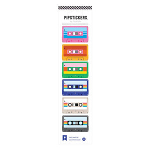 Fuzzy Cassettes Sticker Sheet 196 TOYS CHILD Pipsticks 