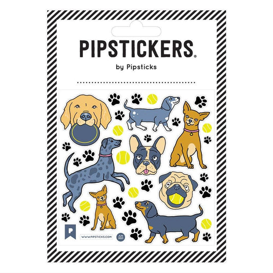Fuzzy Doggies Sticker Sheet 192 GIFT CHILD Pipsticks 