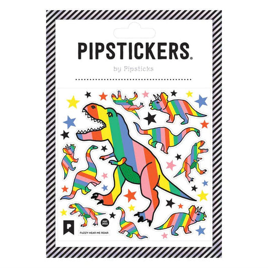 Fuzzy Hear Me Roar Sticker Sheet 196 TOYS CHILD Pipsticks 