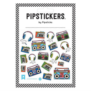 Fuzzy Music Machines Sticker Sheet 196 TOYS CHILD Pipsticks 