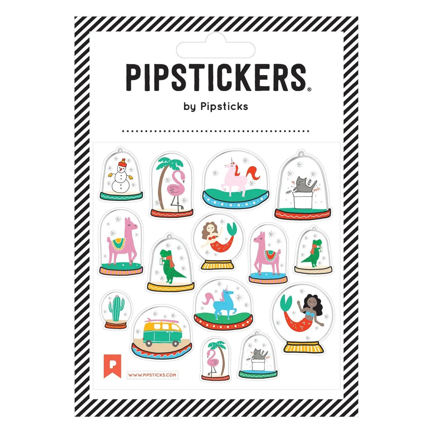 Goin' Globe-All Sticker Sheet 196 TOYS CHILD Pipsticks 