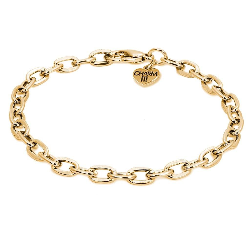 Gold Chain Bracelet Jewelry Charm It 