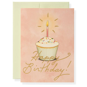 Golden Birthday Card 190 GIFT Karen Adams Designs 