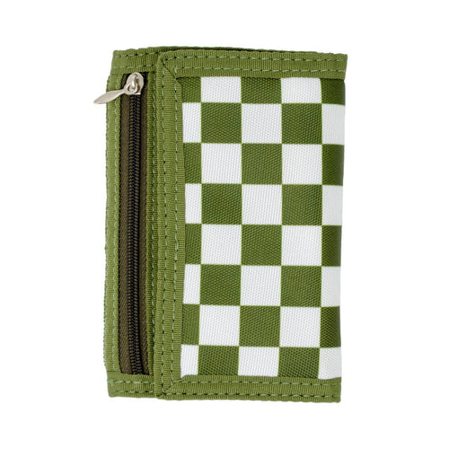 Green Checkered Wallet 110 ACCESSORIES CHILD Tiny Treats and ZOMI GEMS 