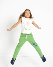 Green Organic Sweatpants 150 GIRLS APPAREL 2-8 Crann Organic 