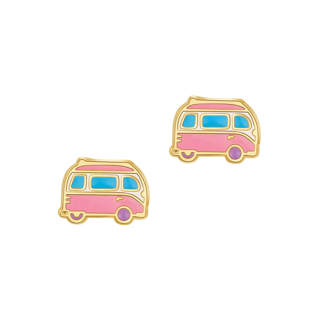 Happy Camper Earrings 110 ACCESSORIES CHILD Girl Nation Stud 