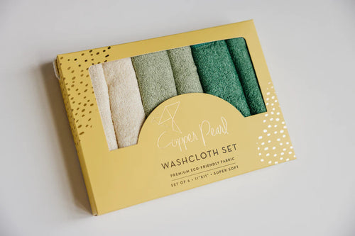 Haven Washcloth Set 180 BABY GEAR Copper Pearl 