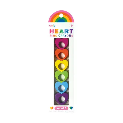 Heart Ring Crayons 196 TOYS CHILD Ooly 