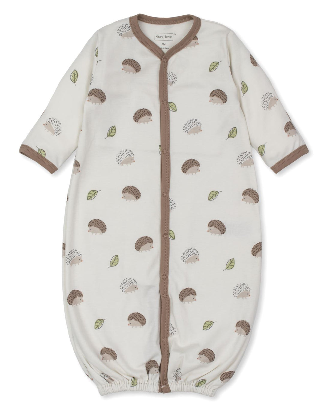 Hedgy Hedgehogs Convertible Gown 130 BABY BOYS/NEUTRAL APPAREL Kissy Kissy NB 