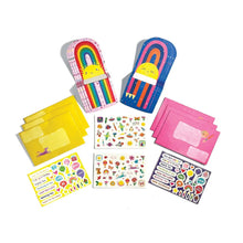 Hello Rainbows Note Cards & Sticker Set 196 TOYS CHILD OOLY 