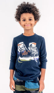 High-Top Sneakers Navy Top 140 BOYS APPAREL 2-8 Appaman 