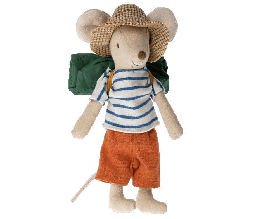 Hiker Mouse-Big Brother 2 196 TOYS CHILD Maileg 