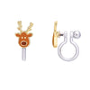 Holiday Clip-on Earrings 110 ACCESSORIES CHILD Girl Nation Reindeer 