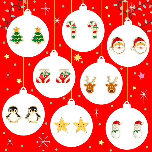 Holiday Stud Earring 110 ACCESSORIES CHILD Girl Nation 