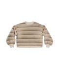 Honeycomb Stripe Crop Sweater 150 GIRLS APPAREL 2-8 Rylee and Cru 