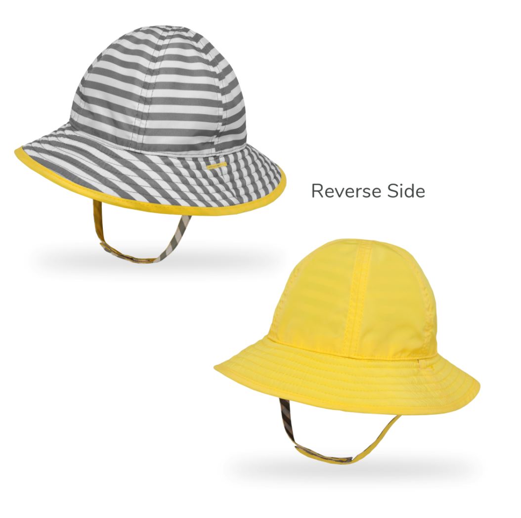 Infant Sunskipper Bucket Hats Sunday Afternoons Lemon/Stripe 0-6m