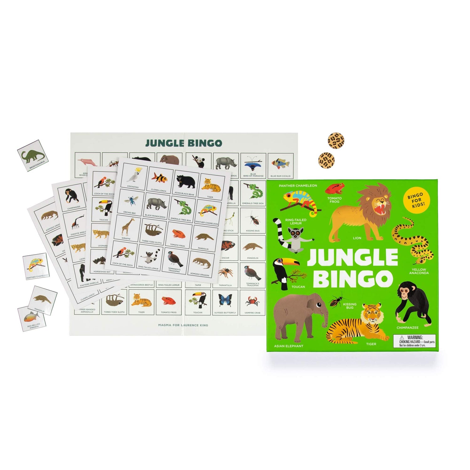 Jungle Bingo 196 TOYS CHILD Chronicle Books 