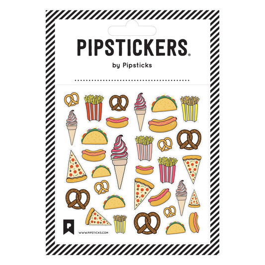 Junk Food Sticker Sheet 196 TOYS CHILD Pipsticks 