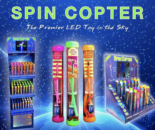 LED Spin Copter- Slingshot 196 TOYS CHILD Spin Copter 