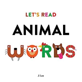 Let's Read Animal Words 192 GIFT CHILD Harper Collins 