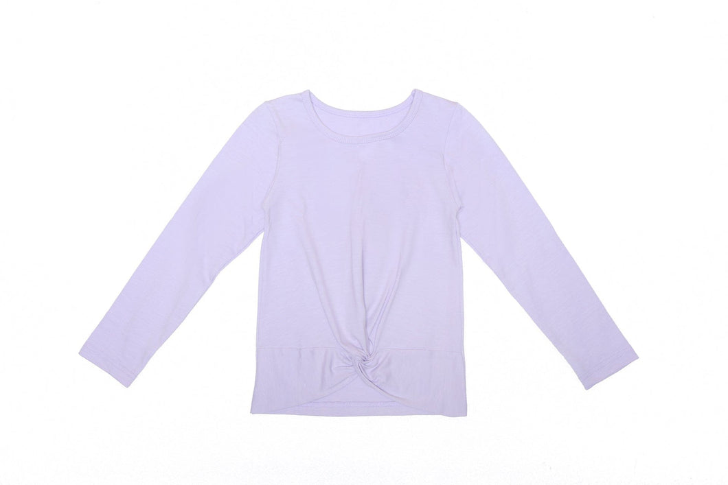 Lilac Prism Twist Top 160 GIRLS APPAREL TWEEN 7-16 Joyous and Free 7 