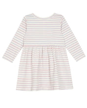 Lilac Stripe Elise Dress 150 GIRLS APPAREL 2-8 Mabel & Honey 