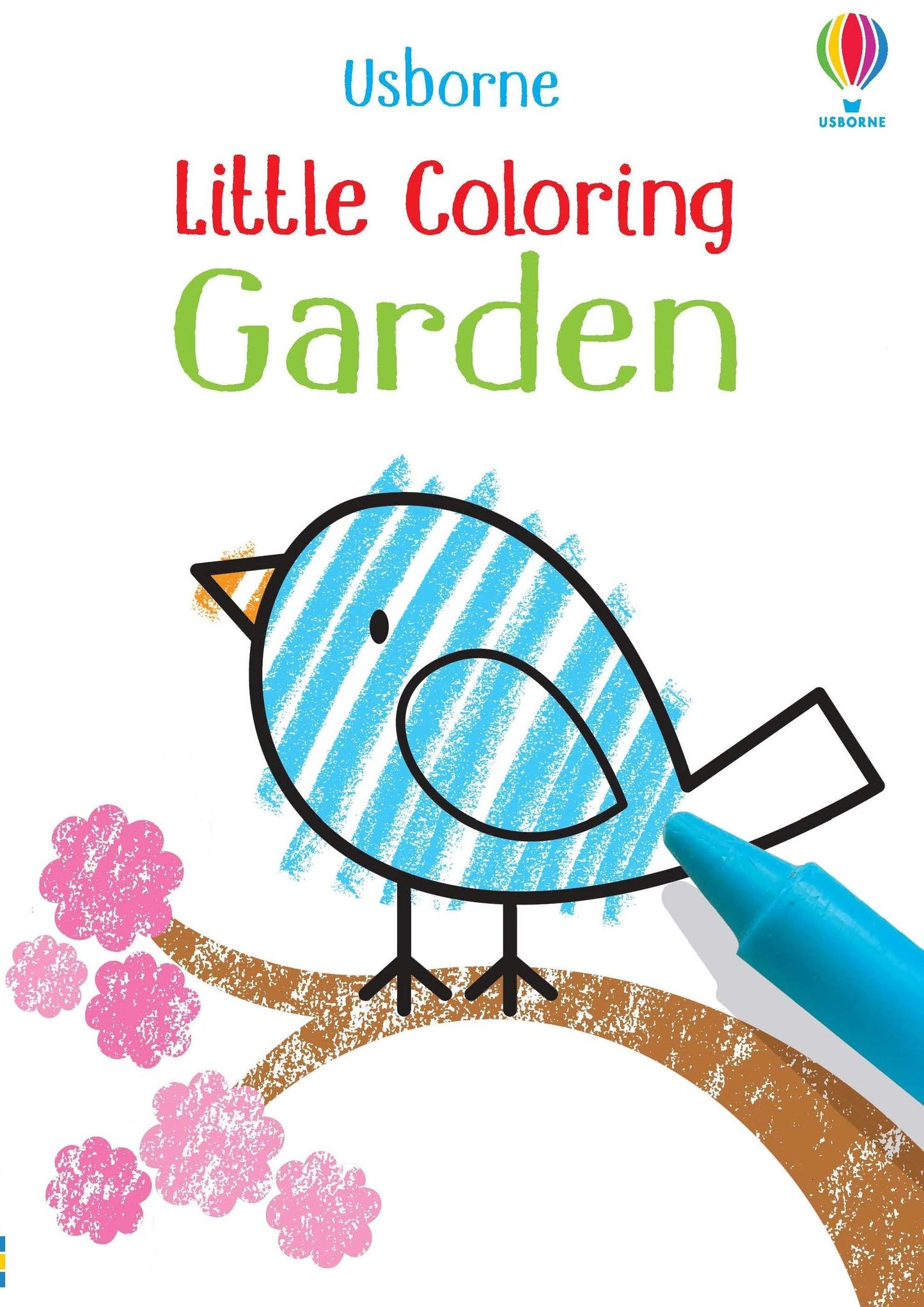Little Coloring Books 192 GIFT CHILD Usborne Books Garden 
