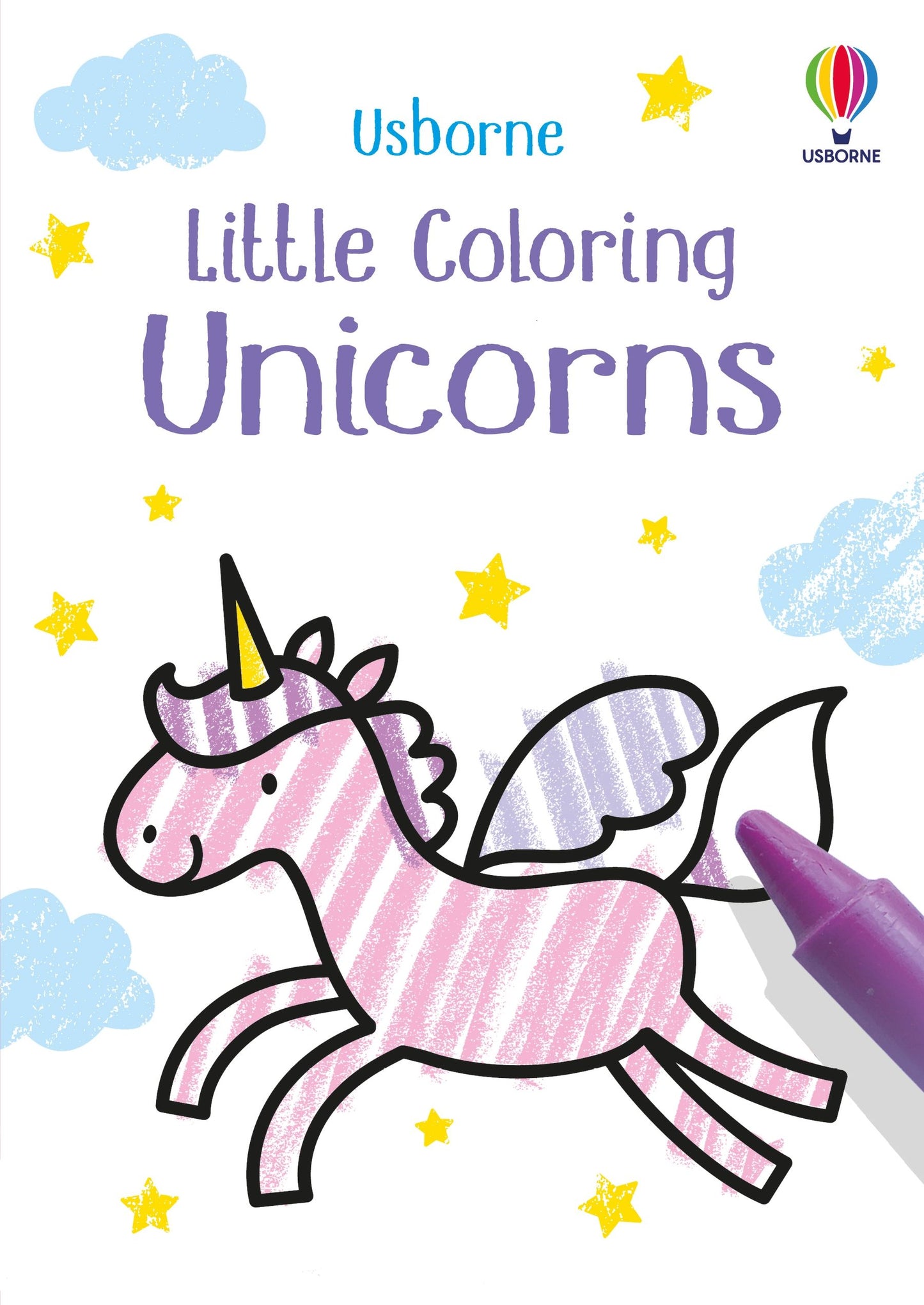 Little Coloring Books 192 GIFT CHILD Usborne Books Unicorns 