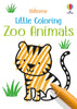 Little Coloring Toys Usborne Books Zoo Animals 