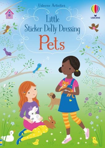 Little Sticker Dolly Dressing Books 192 GIFT CHILD Usborne Books Pets 