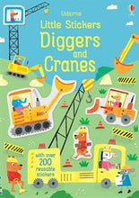 Little Stickers Impulse Usborne Books Diggers & Cranes 