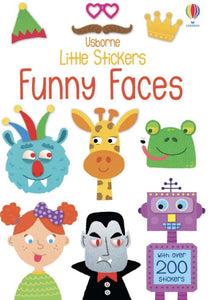 Little Stickers Impulse Usborne Books Funny Faces 