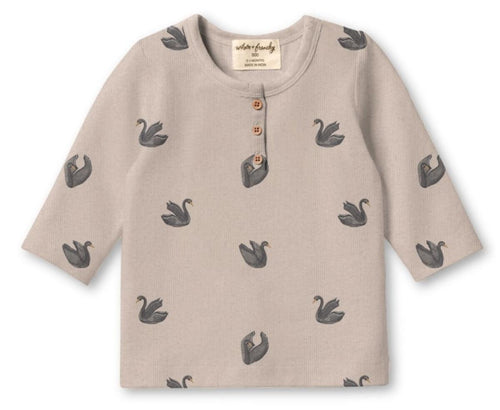 Little Swan Top 120 BABY GIRLS APPAREL Wilson & Frenchy 0-3m 