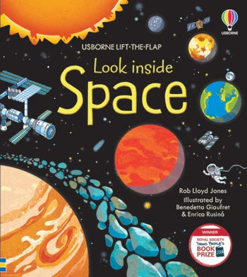 Look Inside Space 192 GIFT CHILD Usborne Books 