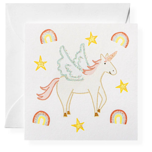 Magical Unicorn Card 193 GIFT PARENT Karen Adams Designs 