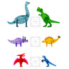 Magna-Tiles Dino World XL-50 Piece Set 196 TOYS CHILD Magnatiles 