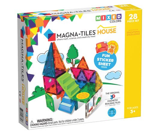 Magna-Tiles® House 28-Piece Set 196 TOYS CHILD Magnatiles 