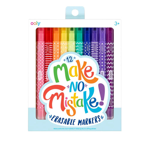 Make No Mistake Erasable Markers 196 TOYS CHILD Ooly 
