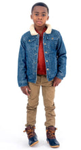 Medium Wash Cord Jacket 140 BOYS APPAREL 2-8 Appaman 