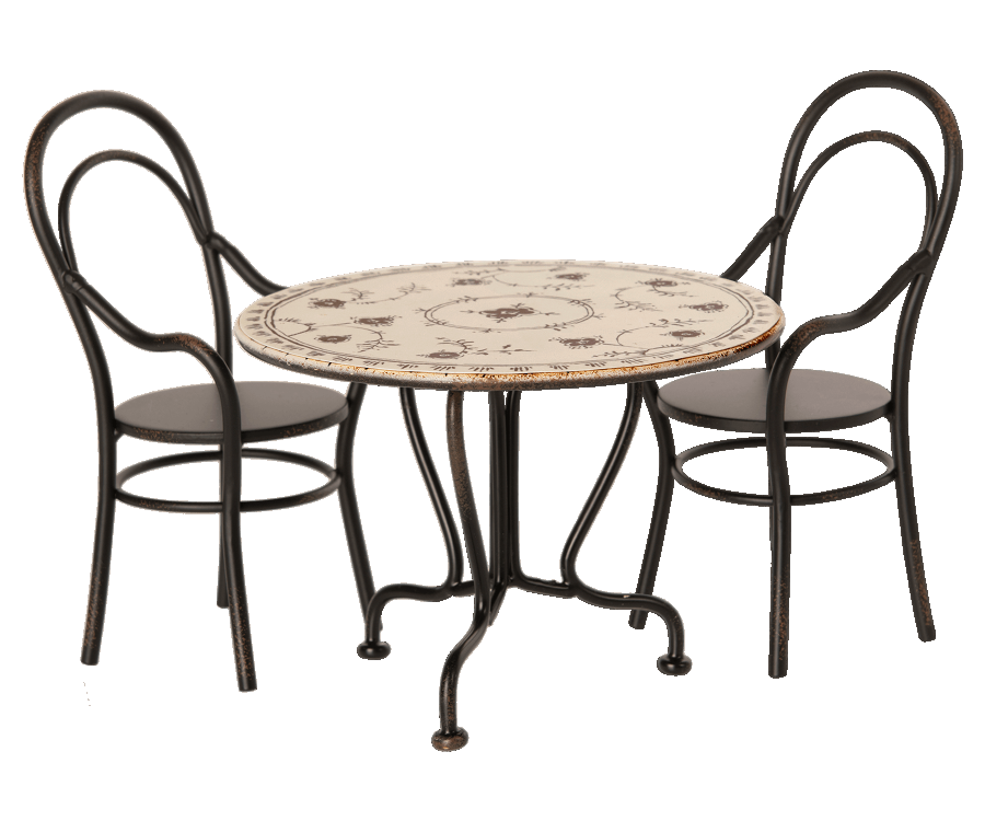 Mini Dining Table Set w 2 Chairs 196 TOYS CHILD Maileg 