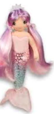 Mini Mermaid Doll 196 TOYS CHILD Douglas Toys Light Pink 