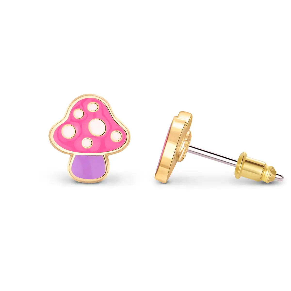 Mini Mushroom Cuties Earrings 110 ACCESSORIES CHILD Girl Nation Stud 